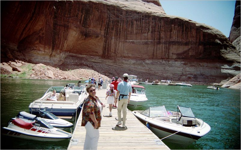 vacattion 1992 pagosa lake powell  north rim -- 090